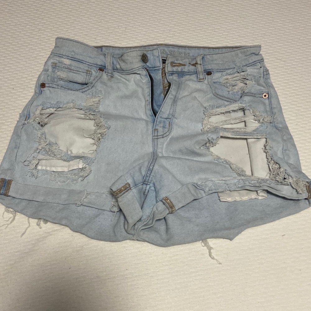 jean shorts (ripped)